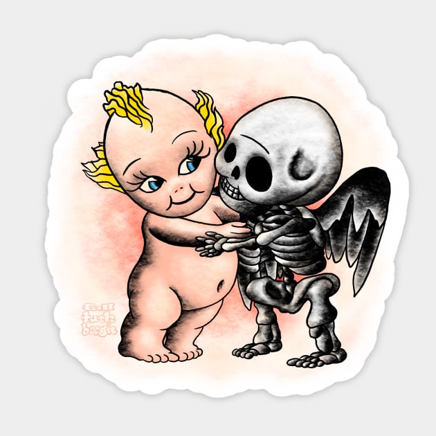 Dance With Death Sticker by FullTuckBoogie